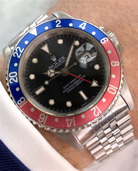 rolex pepsi gmt master 1|rolex gmt pepsi bezel.